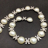 Pearly Rhinestones Trim