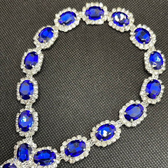 Jewelled diamanté trim