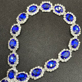 Jewelled diamanté trim