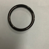 Metal round ring with split