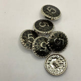 NEW - No5 shank button