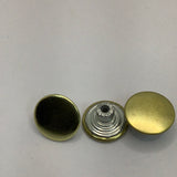 Flat top jean buttons