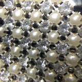 Crystal and Pearl Effect Trims - 10row