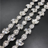 Crystals Flower Rhinestone Chain