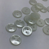 Bridal White Shirt Button